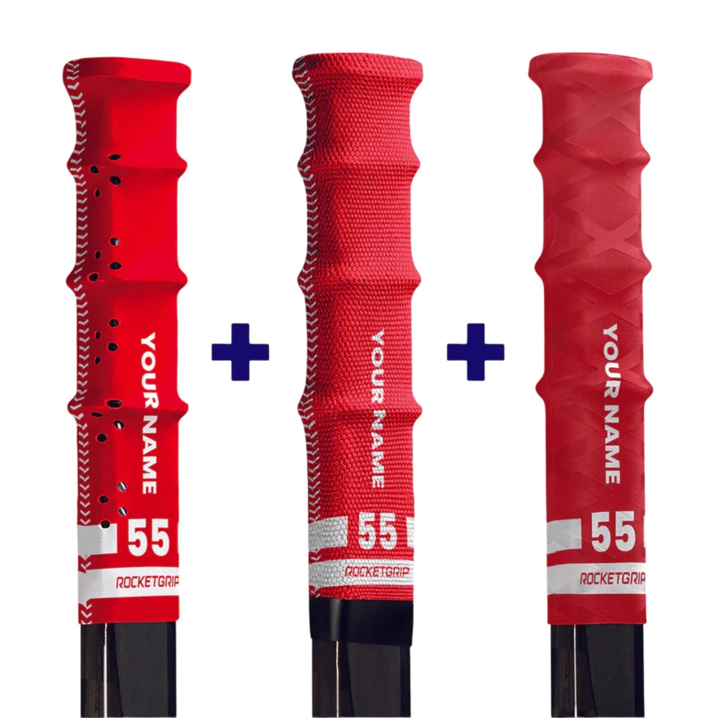 ALL 3 HOCKEY GRIP STARTER PACK-JR-YTH-BLACK