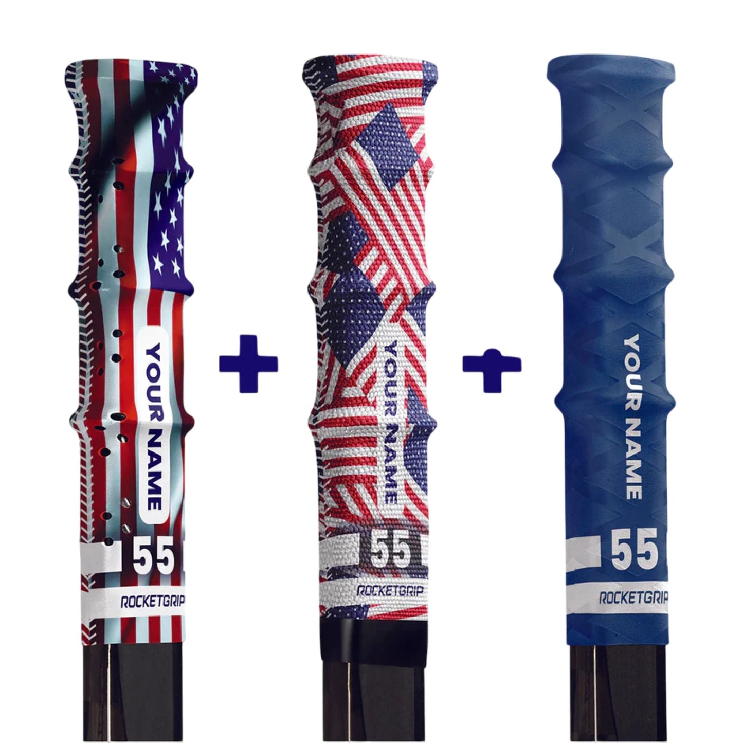 ALL 3 HOCKEY GRIP STARTER PACK-JR-YTH-BLACK