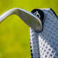 Magnetic white towel featuring a sleek design and practical magnetic attachment for easy use.