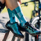 Solid Turquoise Socks