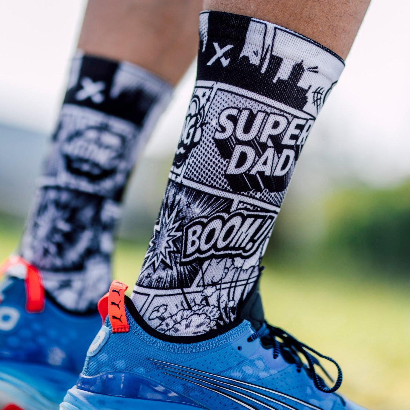 Super Dad Comic Limited Edition Socks