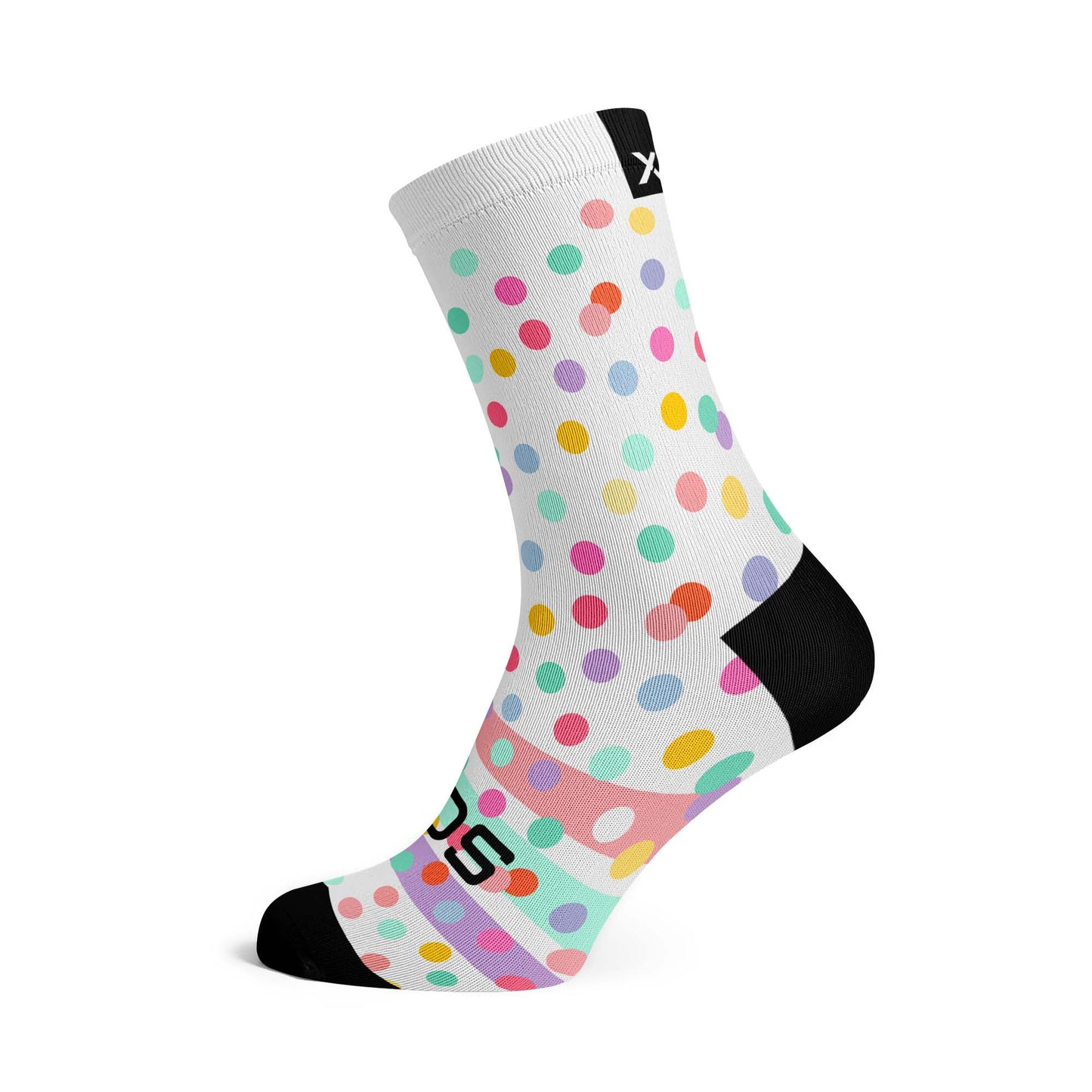 SOX FOOTWEAR CHAUSSETTES MI-MOLLET - ANIMAUX-BALLONS