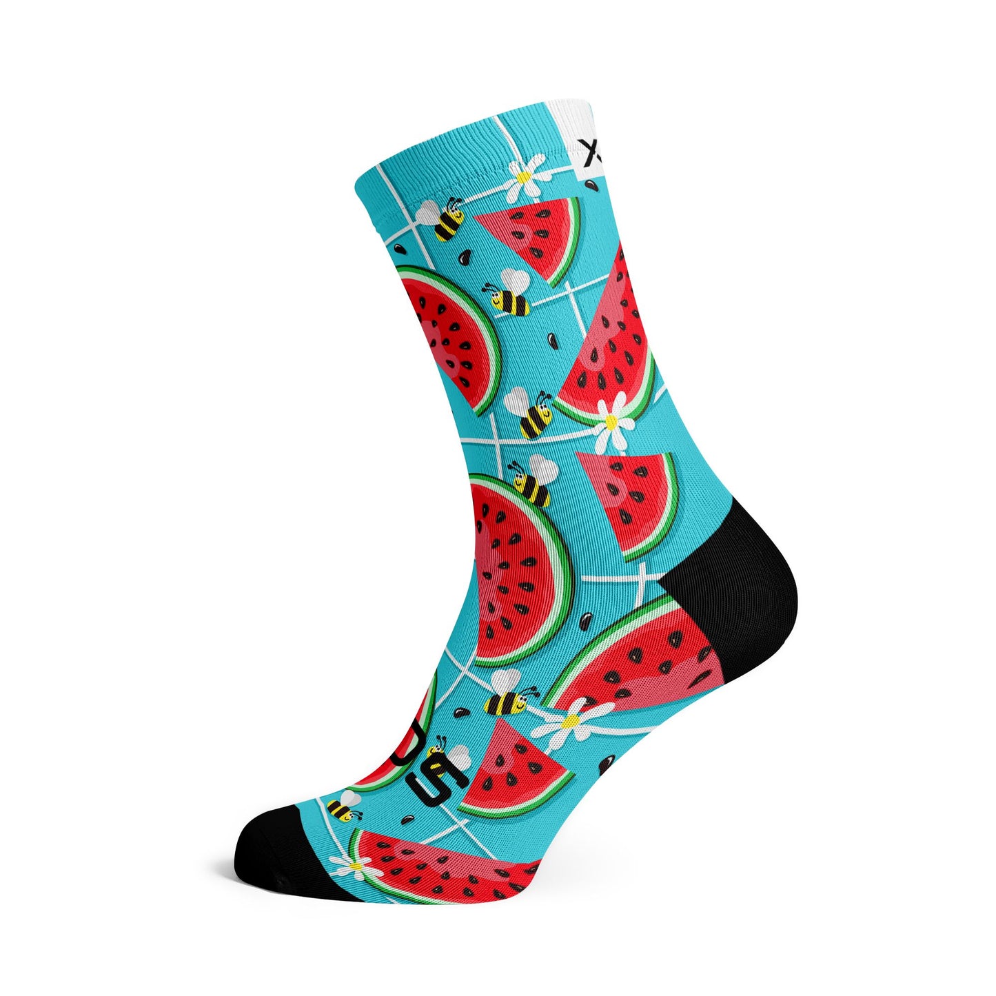 SOX FOOTWEAR CHAUSSETTES MI-MOLLET- EMOJI