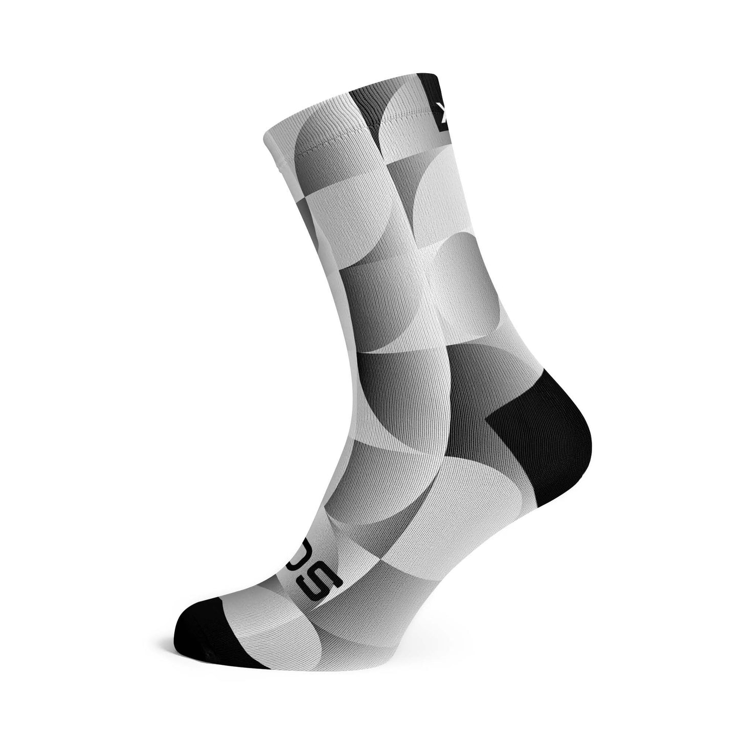 SOX FOOTWEAR CHAUSSETTES MI-MOLLET - UNI - CHARBON