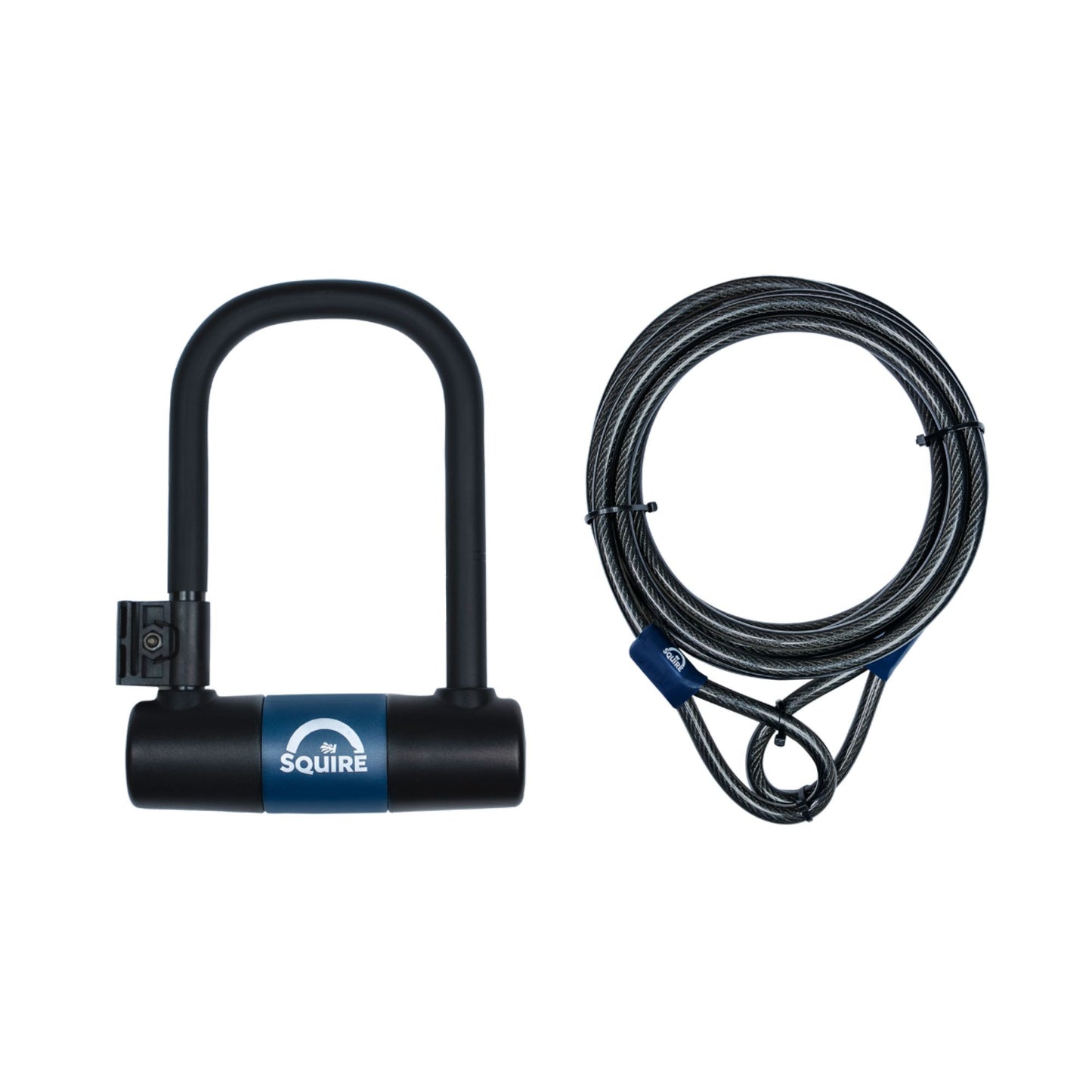 SQUIRE MATTERHORN COMPACT ANTIVOL EN U 140X90 MM AVEC CÂBLE 10C 1800 MM