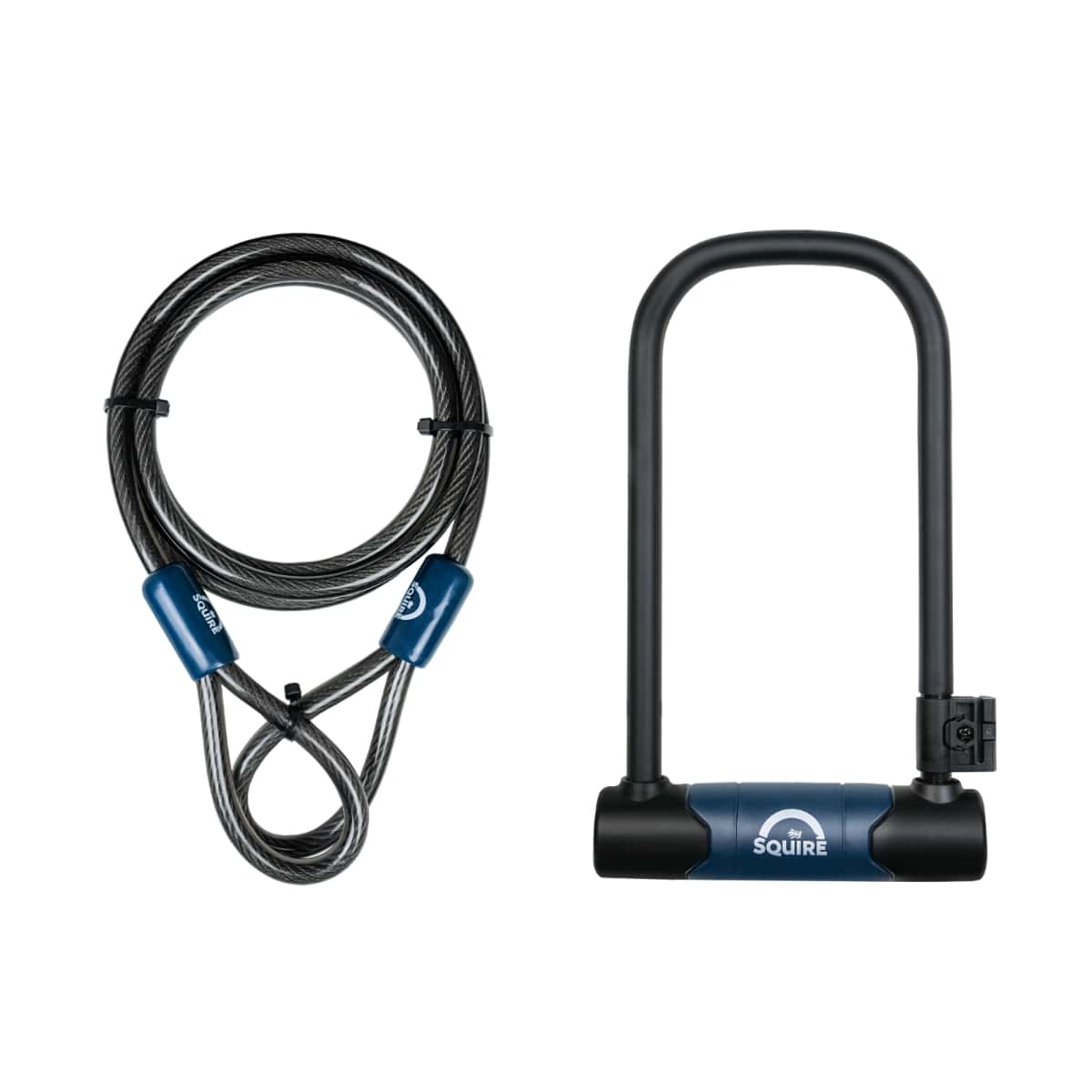SQUIRE MATTERHORN ANTIVOL EN U 230X114 MM AVEC CÂBLE 10C 1800 MM