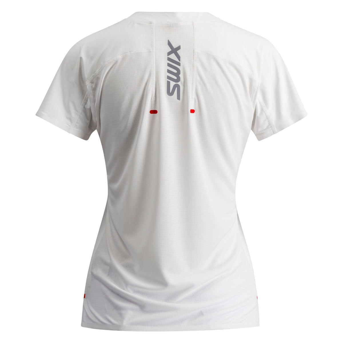 White t-shirt with 'Xkins' logo on the back against a white background