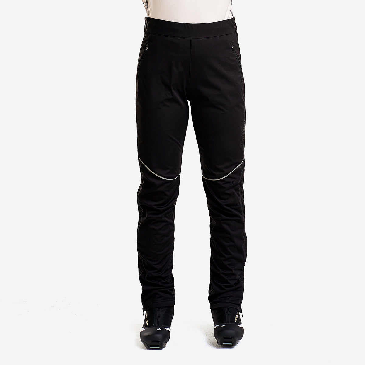 Solo - Pantalon coquille souple à glissières pour femmes