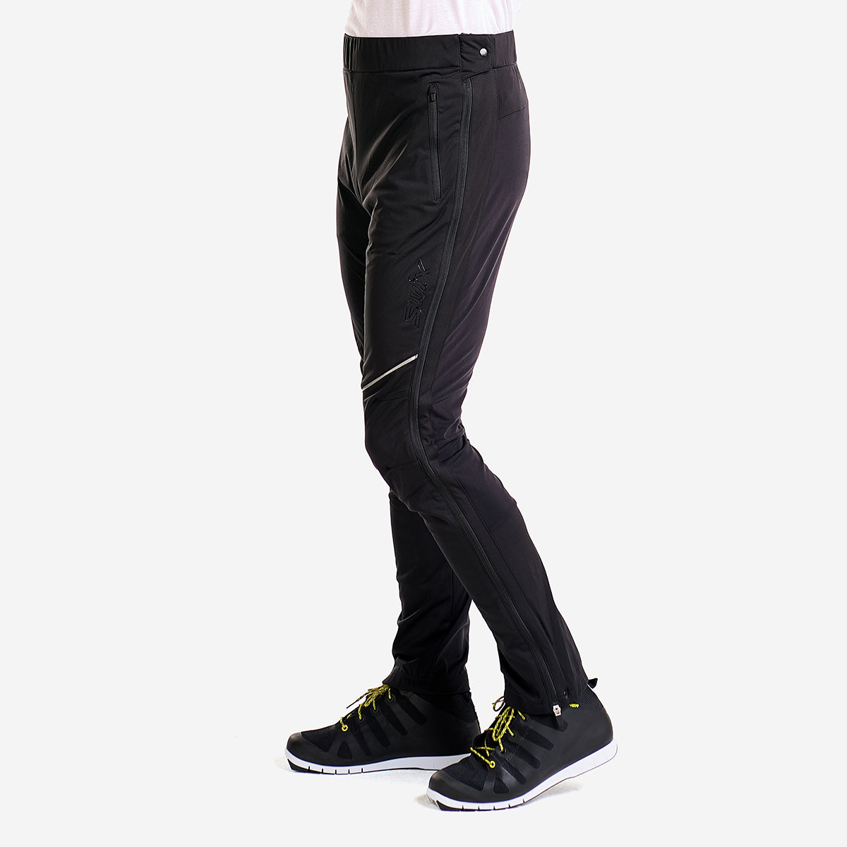 Solo - Pantalon coquille souple à glissières pour hommes