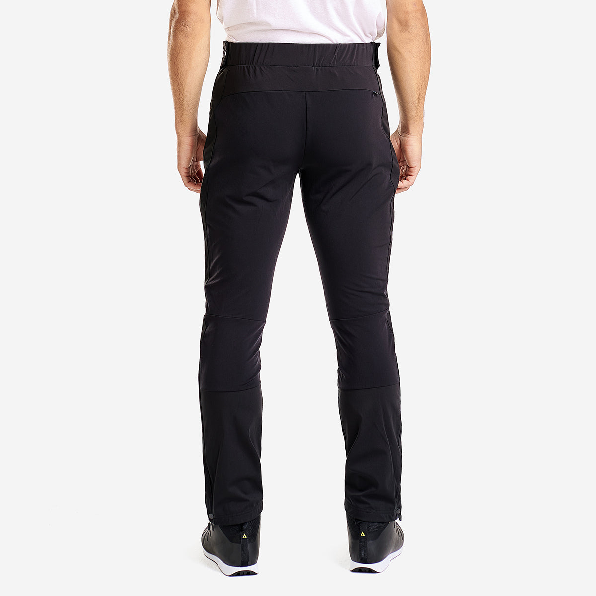 Solo - Pantalon coquille souple à glissières pour hommes