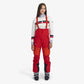 PANTALON COQUILLE AVEC BAVETTE SURMOUNT
