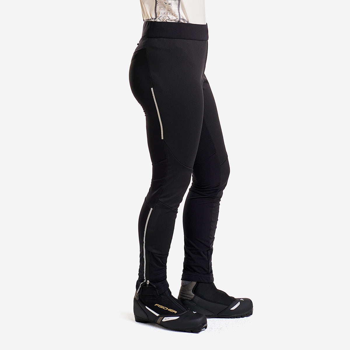 DELDA - PANTALON LEGGINGS COQUILLE SOUPLE LÉGÈRE POUR FEMMES