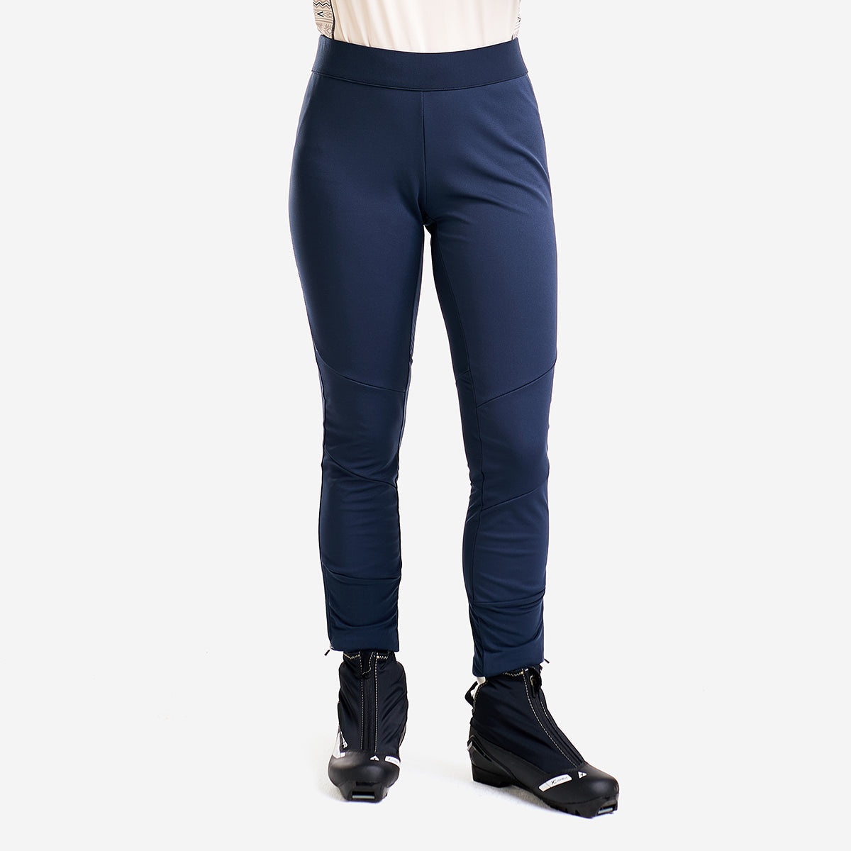 DELDA - PANTALON LEGGINGS COQUILLE SOUPLE LÉGÈRE POUR FEMMES
