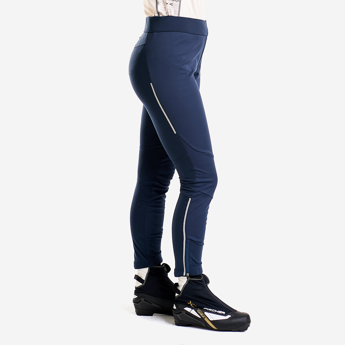 DELDA - PANTALON LEGGINGS COQUILLE SOUPLE LÉGÈRE POUR FEMMES
