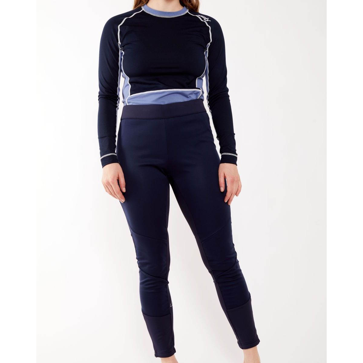DELDA - PANTALON LEGGINGS COQUILLE SOUPLE LÉGÈRE POUR FEMMES