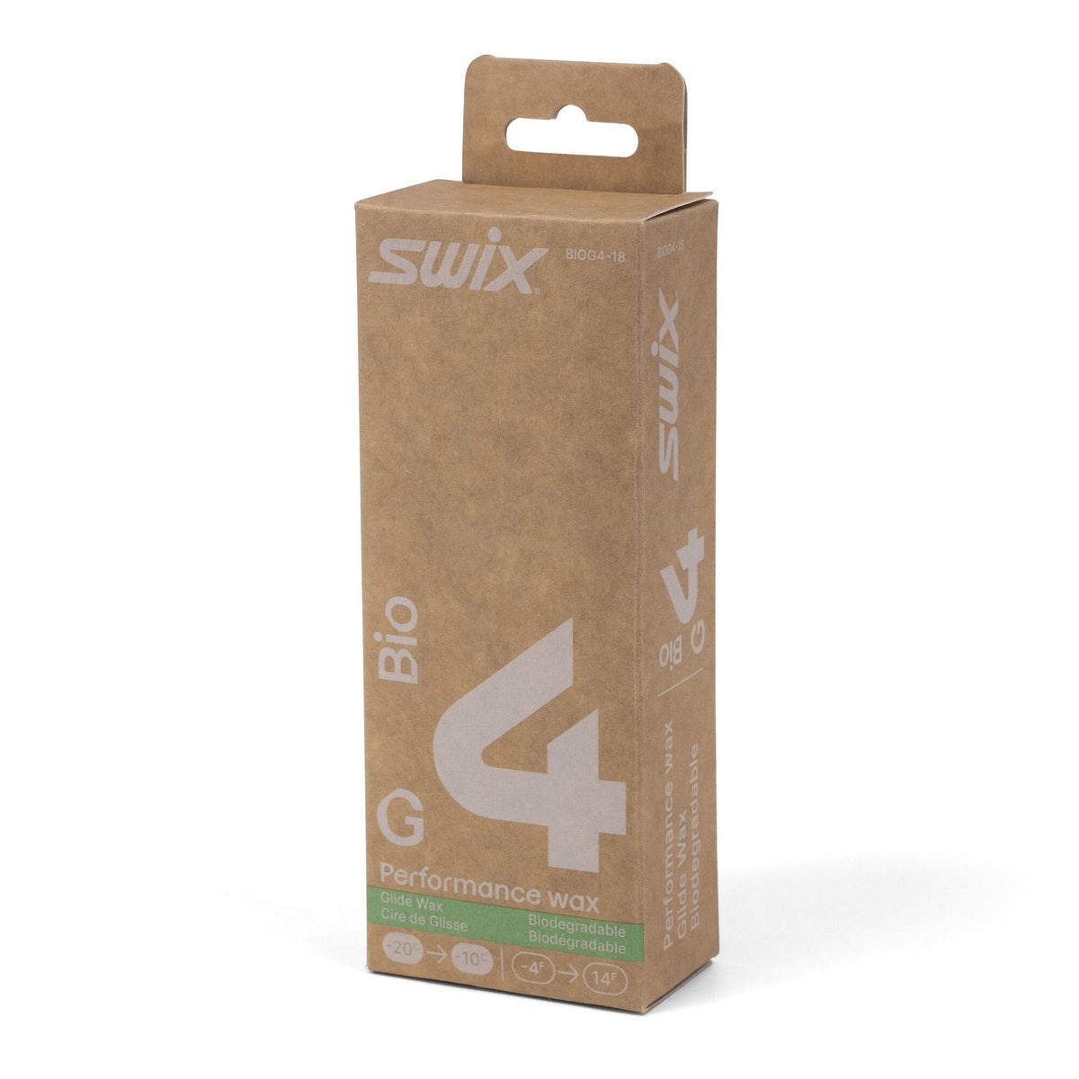 Cire de glisse Bio-G4 performance, 180g