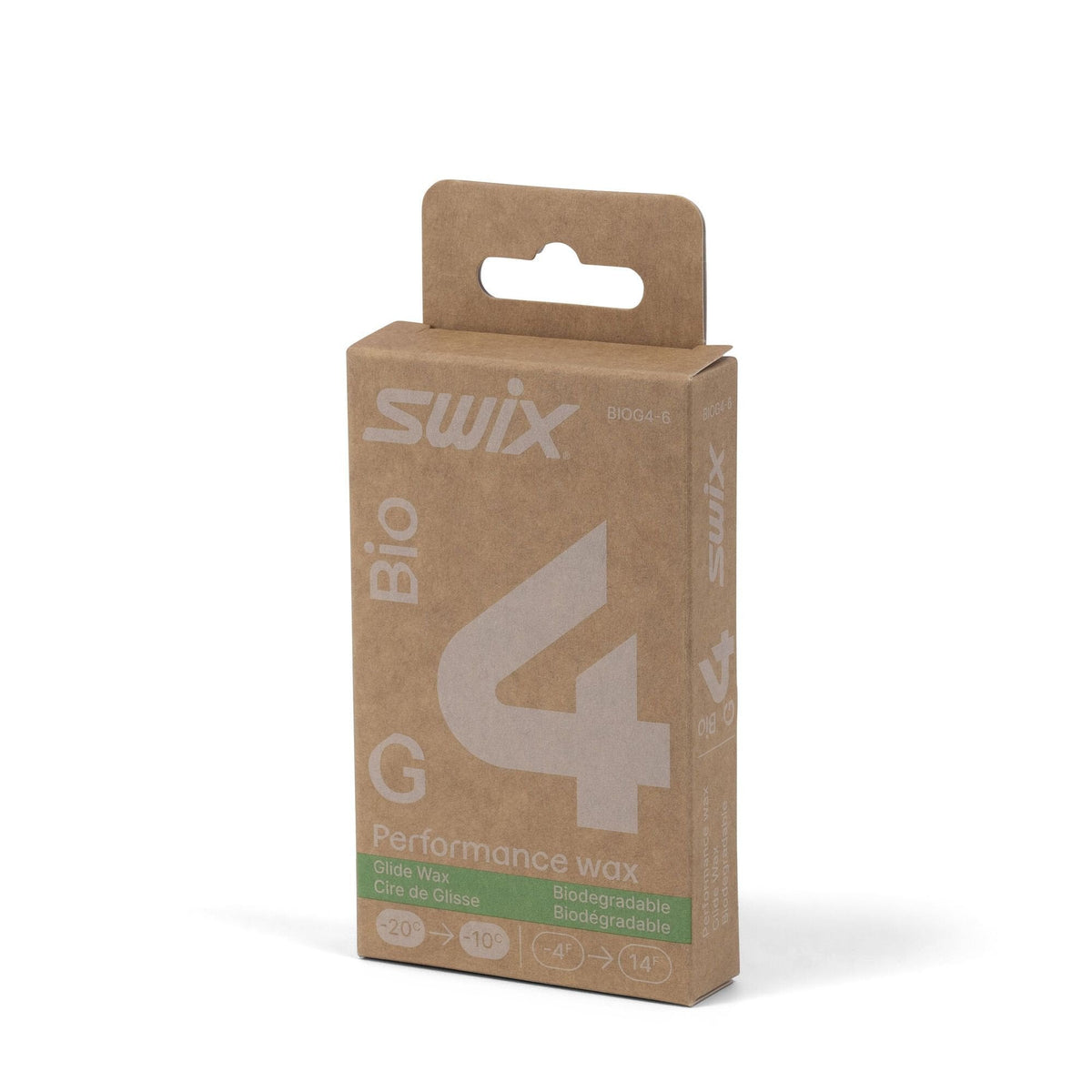 Cire de glisse Bio-G4 performance, 60g