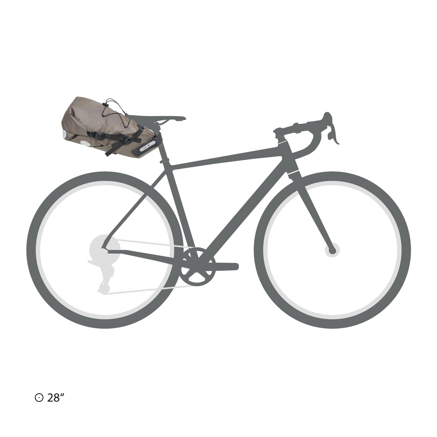 ORTLIEB BIKE PACKING SEAT-PACK BLACK MATT 11L