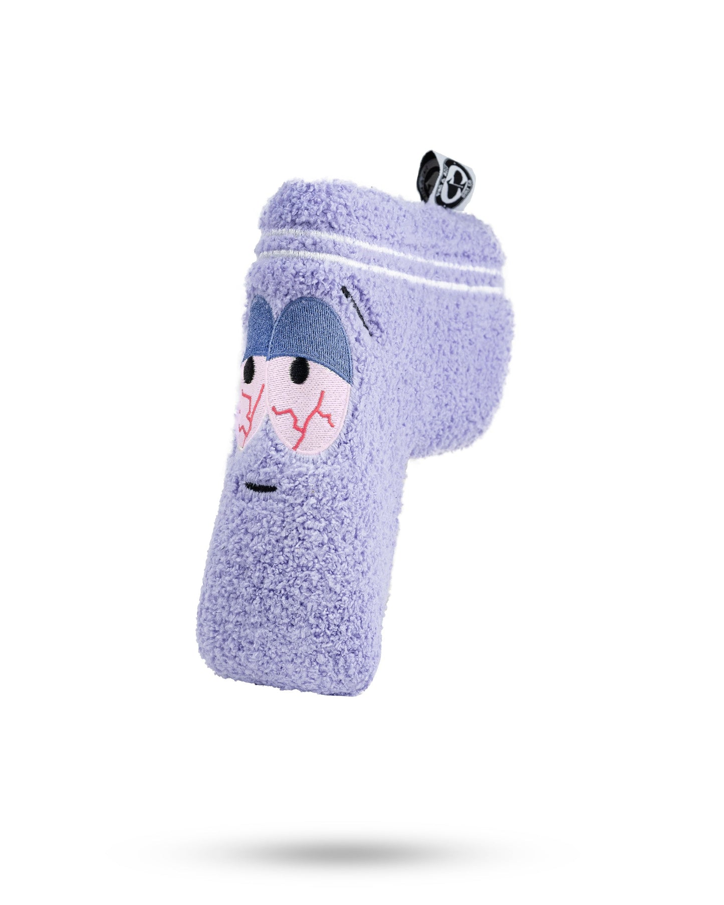 South Park Towelie Blade Putter Cover featuring a colorful design of the character Towelie, perfect for golf enthusiasts.