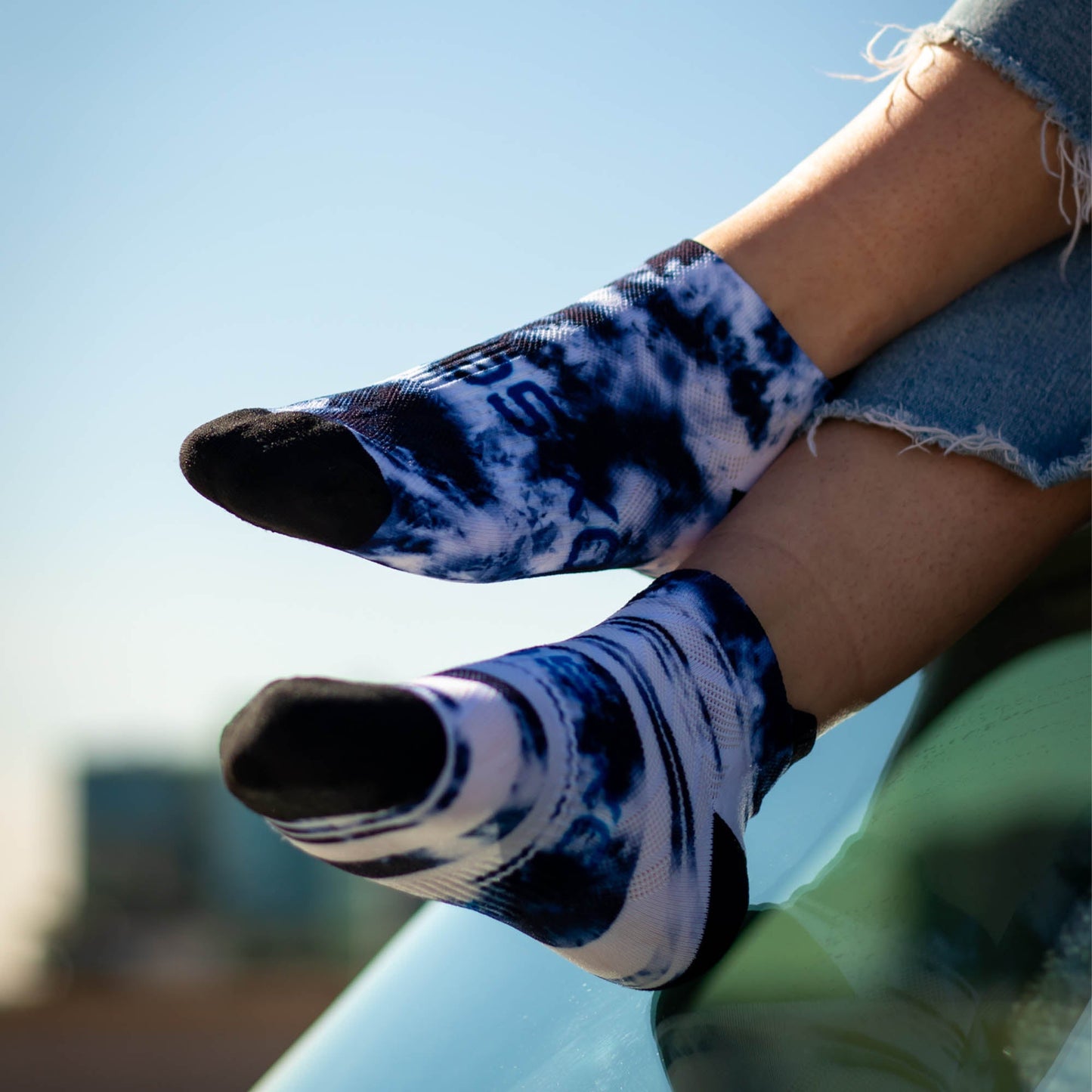 Tie Dye Classic Tab Socks - check skus