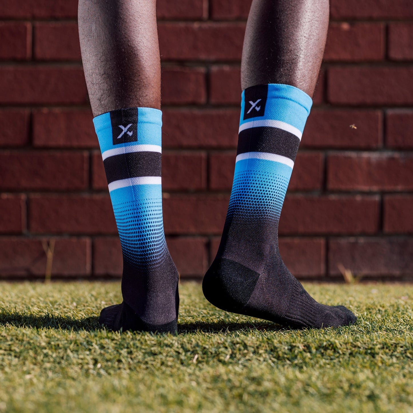 Botswana Flag Socks