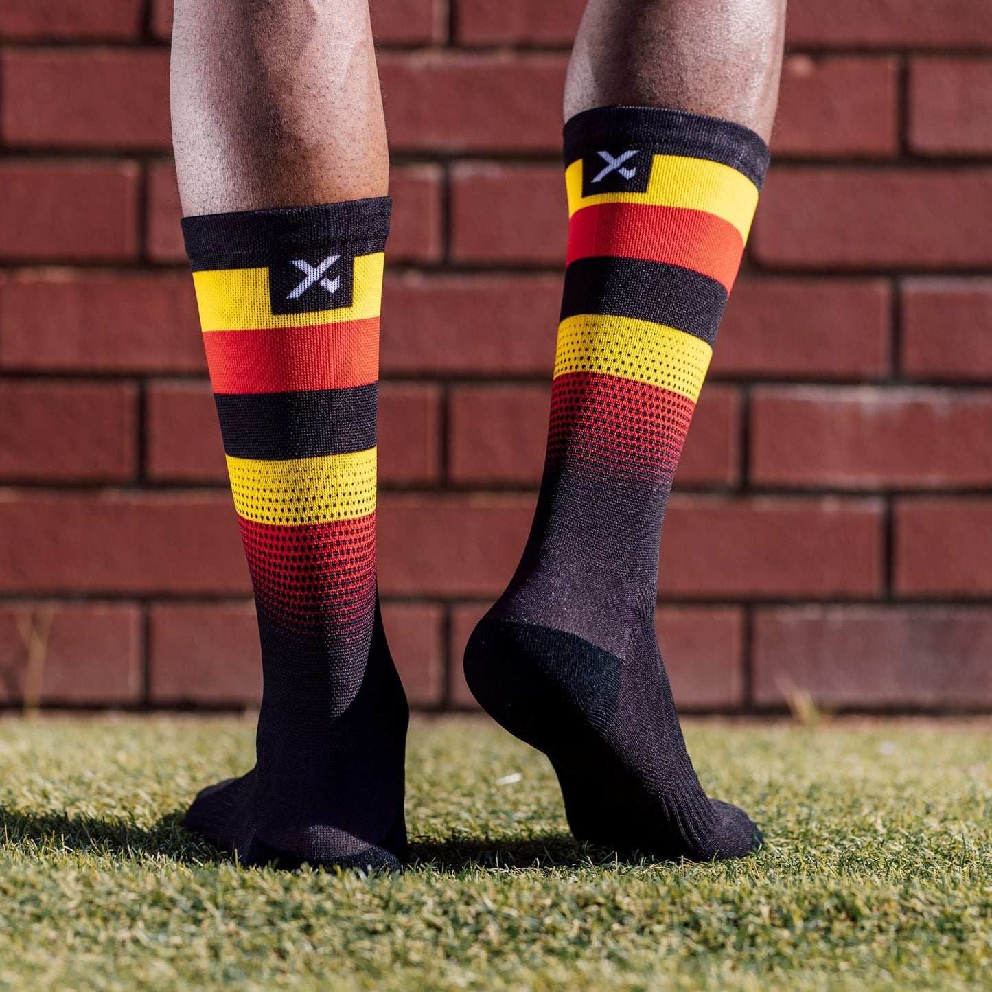 Uganda Flag Socks