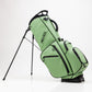 Alt text: Player Preferred™ Golf Bag in Sage color, featuring multiple pockets, a padded strap, and an ergonomic design for easy carrying on the golf course.