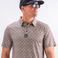 Big Blind Ash men's casual jacket in light gray, featuring a zip-up front, side pockets, and a stylish, modern design.