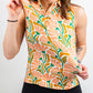 Women's Garden Party Spritz dress featuring a floral pattern, short sleeves, and a feminine silhouette, perfect for spring events.