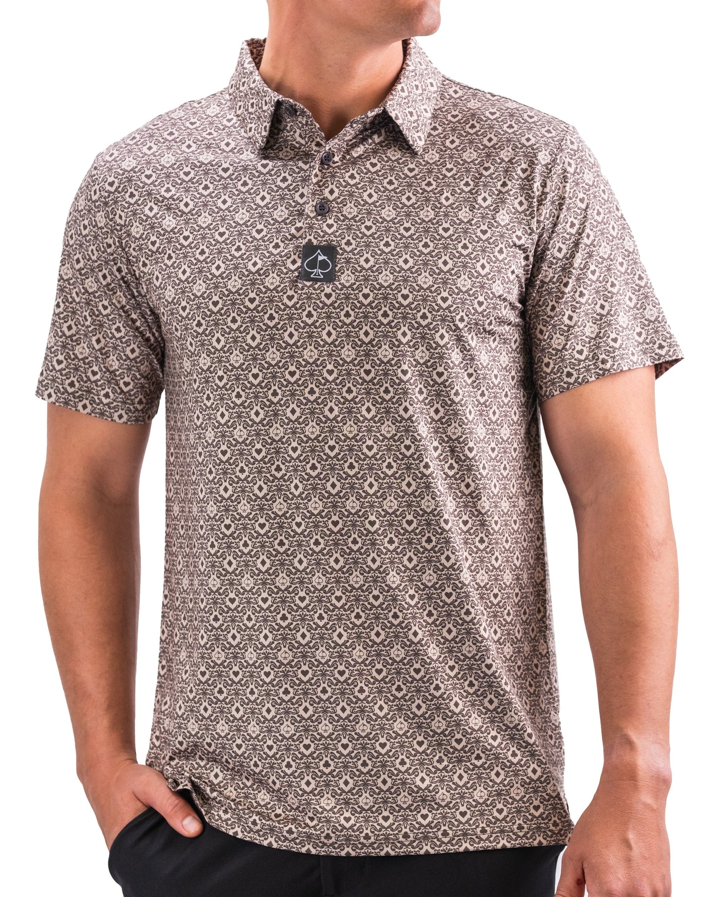 Men's Big Blind Ash jacket displayed in a casual outdoor setting, featuring a versatile design with a zippered front, pockets, and a comfortable fit.