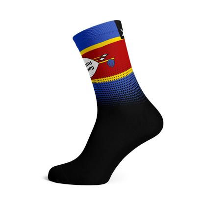 Swaziland Flag Socks