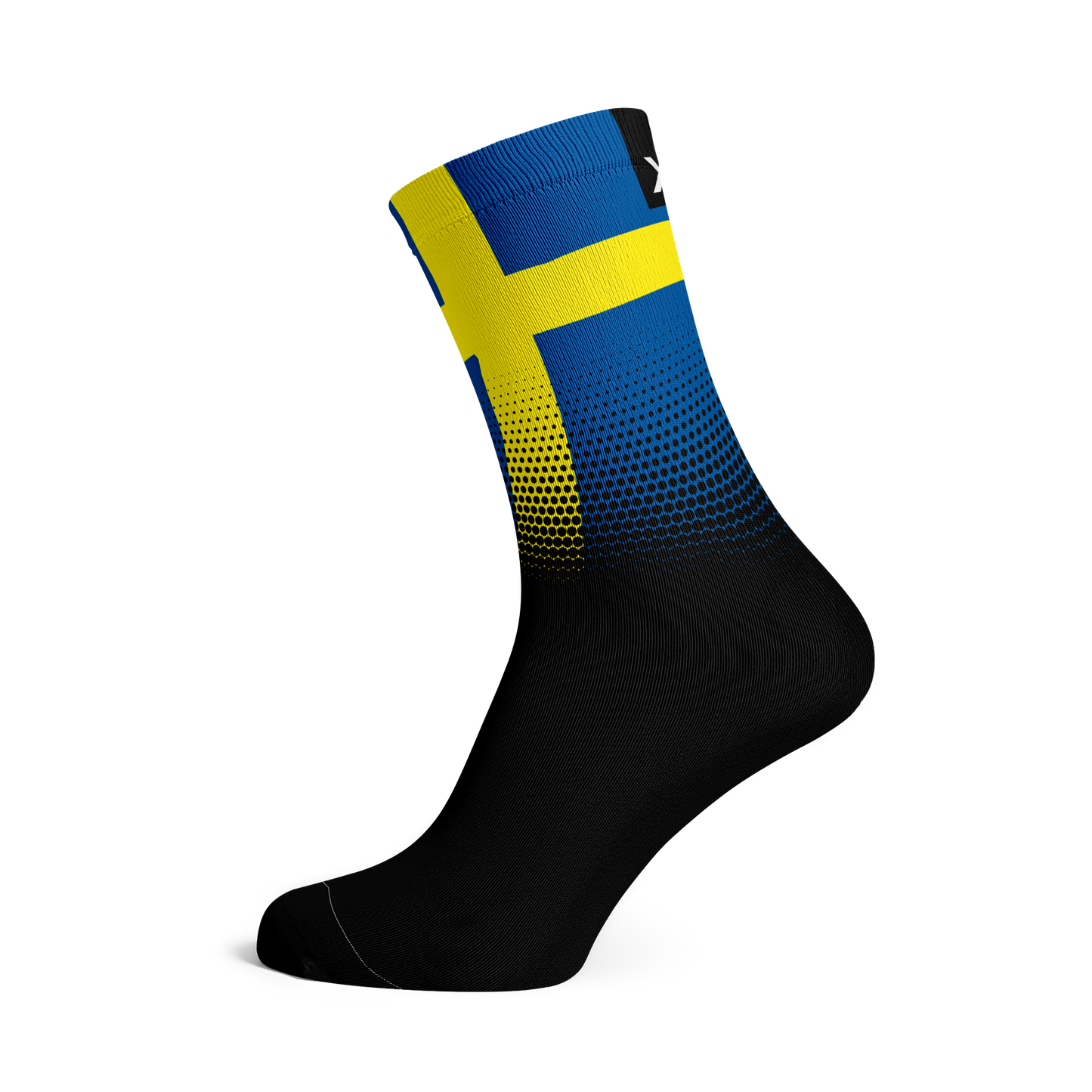 Sweden Flag Socks