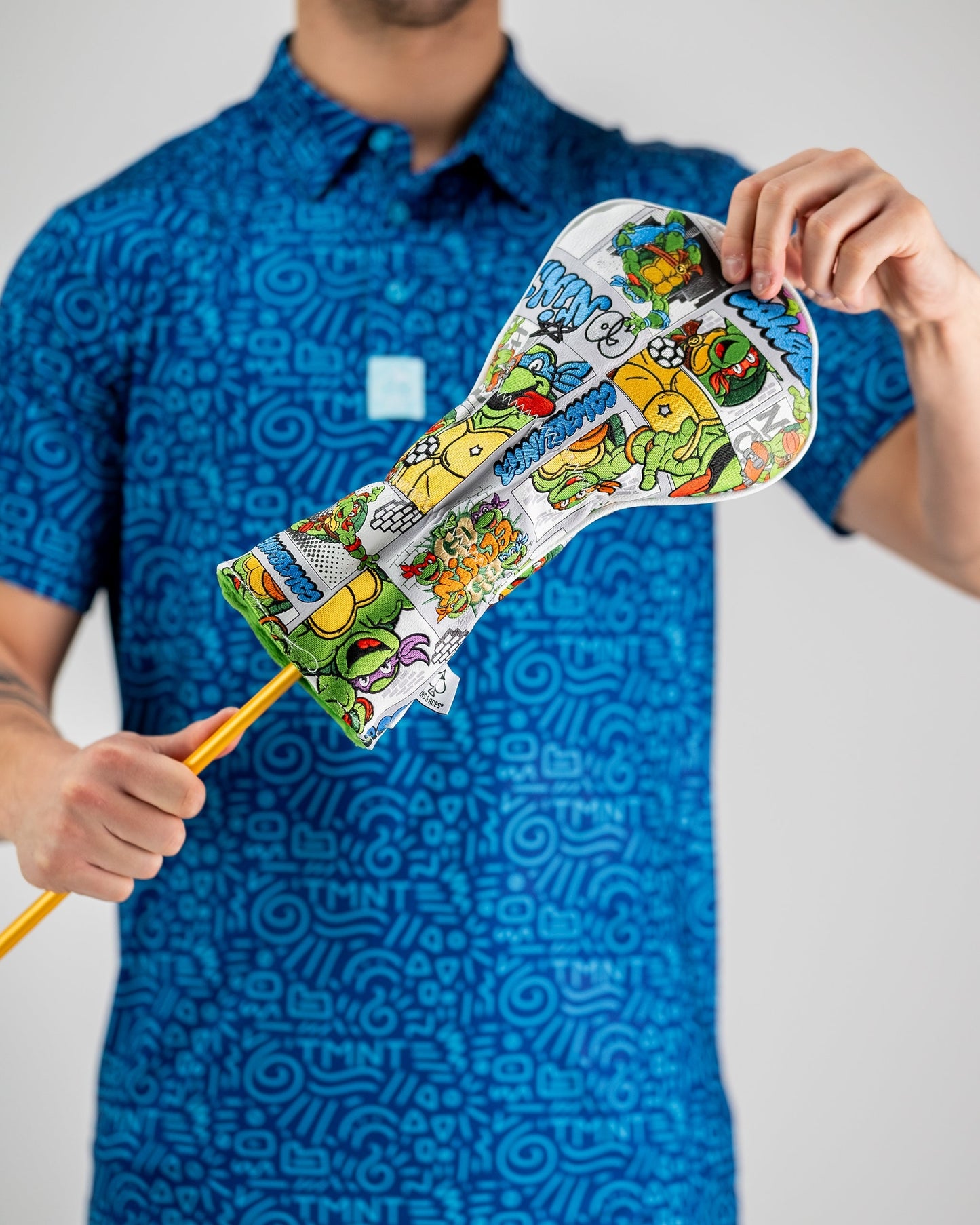 TMNT Doodle art featuring the Teenage Mutant Ninja Turtles in a colorful, playful design.