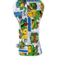 TMNT Comics Driver Cover featuring colorful illustrations of Teenage Mutant Ninja Turtles with comic book-style graphics.