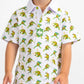 Youth TMNT Cowabunga Classic 8-Bit polo shirt featuring retro video game style graphics of Teenage Mutant Ninja Turtles.