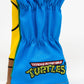 TMNT Leonardo driver cover featuring a vibrant blue design with Leo's face and distinctive mask, ideal for golf enthusiasts and Teenage Mutant Ninja Turtles fans.