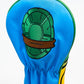 TMNT Leonardo driver cover featuring blue and green design with Leonardo's signature mask and sword graphics.