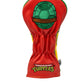 TMNT Raphael driver cover featuring a vibrant design with Raphael's iconic mask and logo.