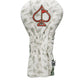 Trout driver head cover with a vibrant fish design, featuring detailed illustrations and bright colors, ideal for golf enthusiasts.