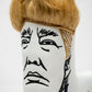 Trump Blade Putter Cover featuring a vibrant design with a caricature of Donald Trump, suitable for protecting golf putters.