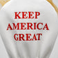 Trump-themed fairway golf club cover featuring a bold design with signature colors and iconic imagery.