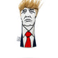 "Trump Hybrid Cover featuring a bold design with a prominent image of Donald Trump."