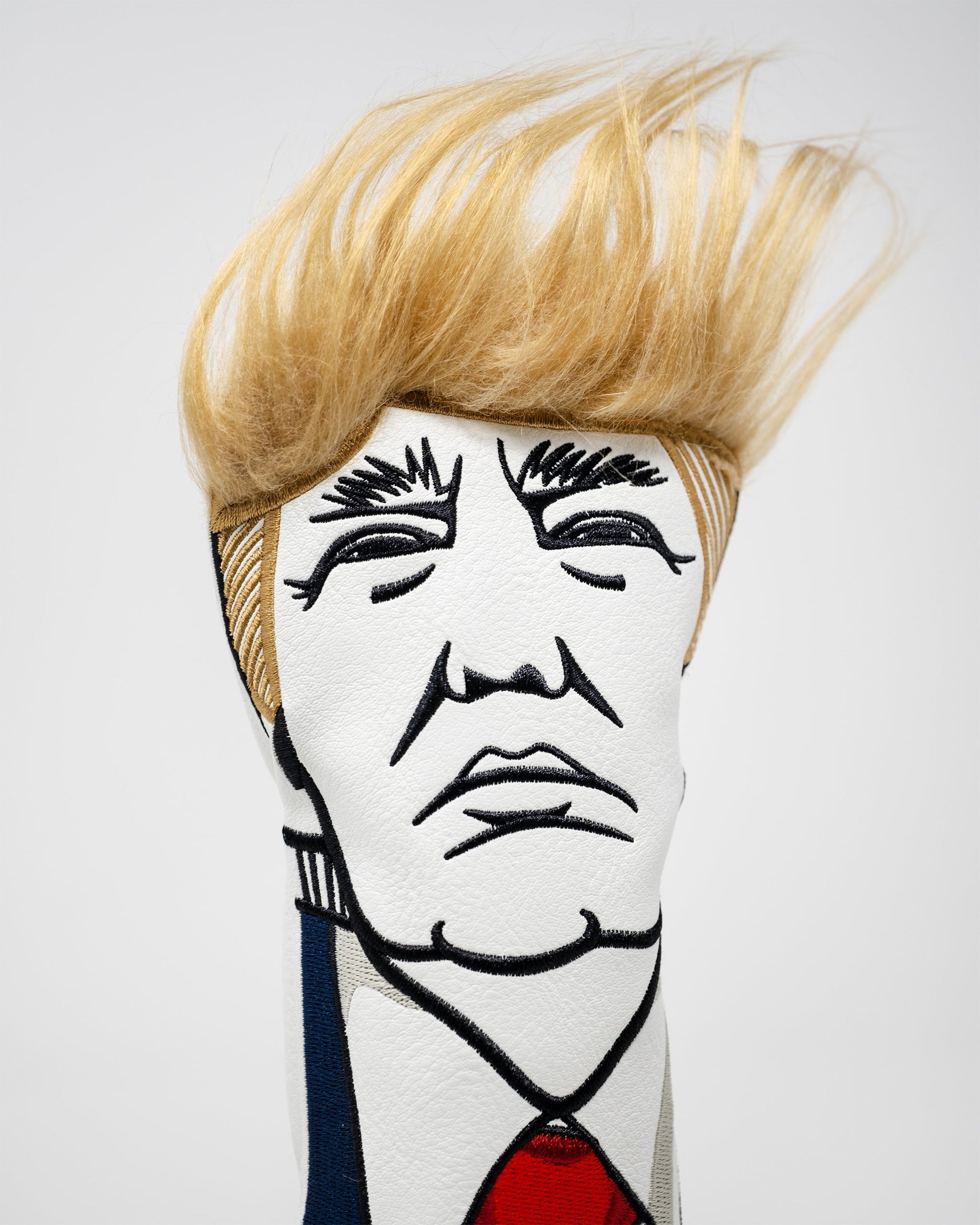 "Trump Hybrid Cover featuring a bold design with vibrant colors and iconic imagery."