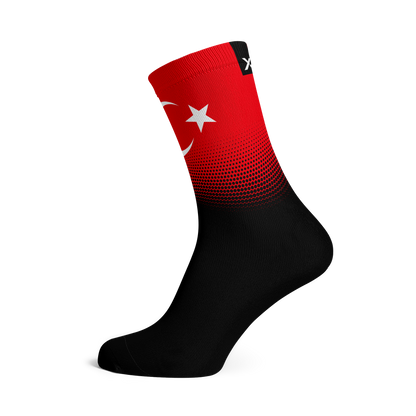 Turkey Flag Socks