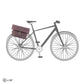 ORTLIEB PANNIER URBAN TWIN-CITY QL2.1 ASH ROSE 9L (SINGLE)