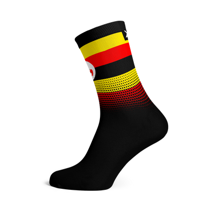 Uganda Flag Socks