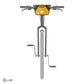 ORTLIEB HANDLEBAR BAG ULTIMATE6 S CLASSIC WO.ADAPTER PETROL/BLACK 5L