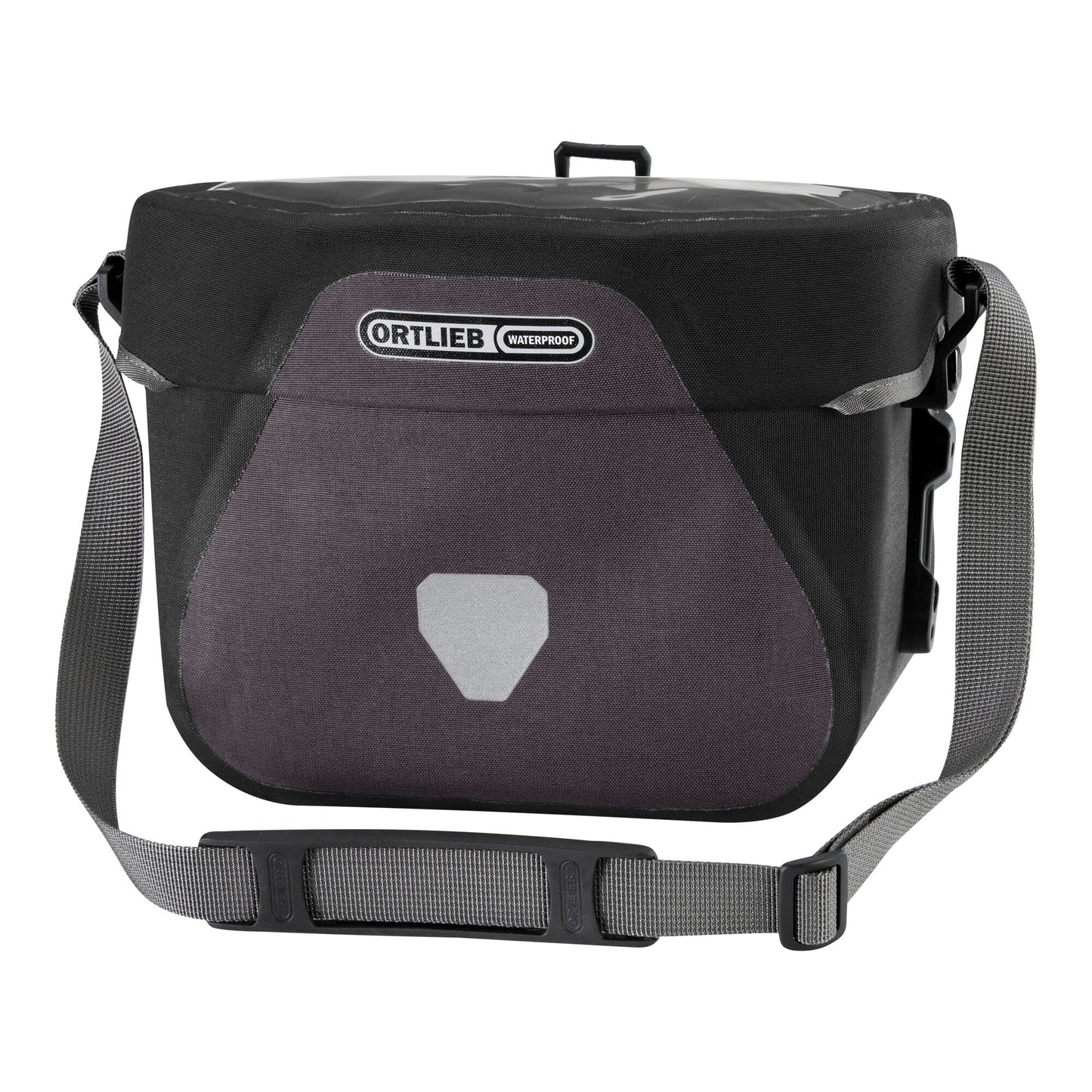 ORTLIEB HANDLEBAR BAG ULTIMATE6 S PLUS WO.ADAPTER GRANITE/BLACK 5L