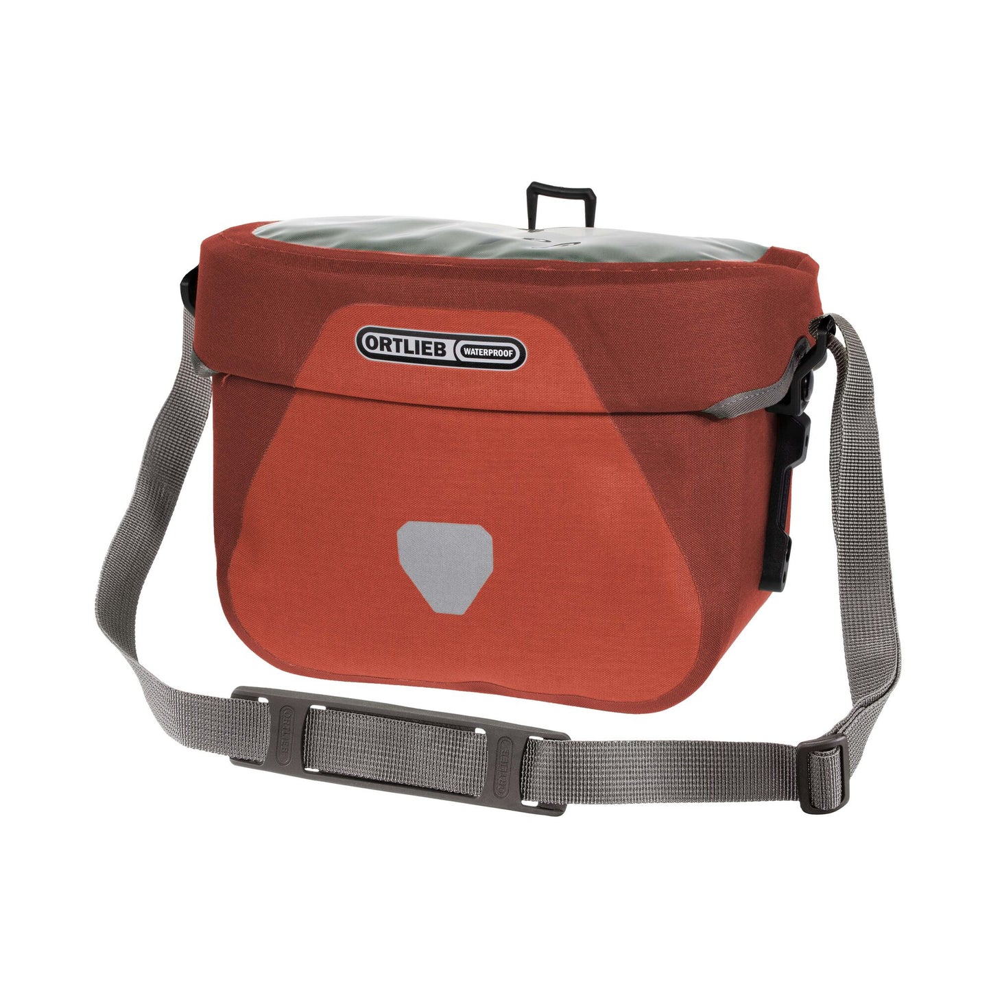 ORTLIEB HANDLEBAR BAG ULTIMATE6 S PLUS WO.ADAPTER GRANITE/BLACK 5L
