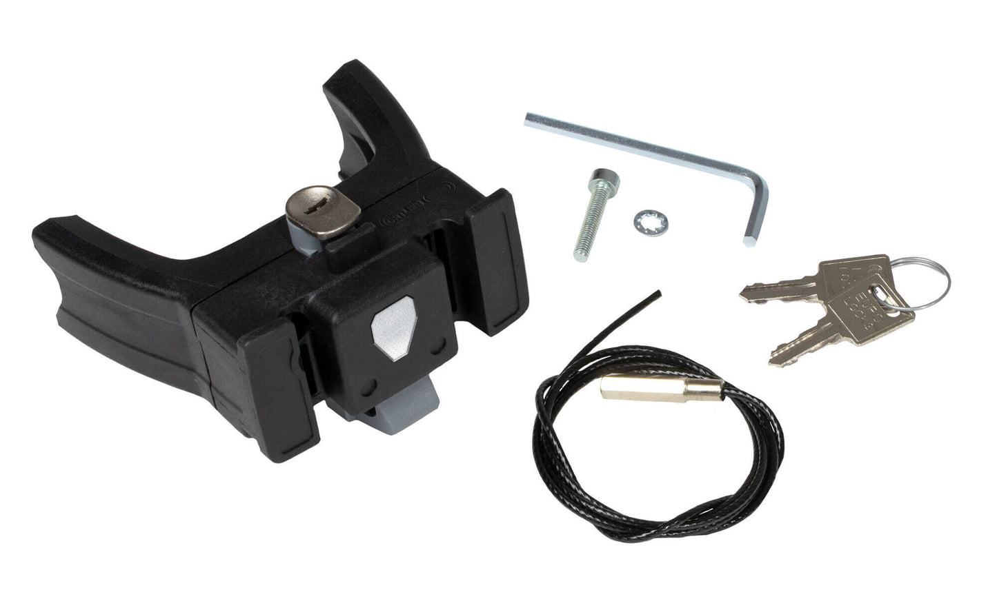 ORTLIEB PART HANDLEBAR BAG ULTIMATE6 MOUNTING SET E-BIKE W.LOCK BLACK (SINGLE)